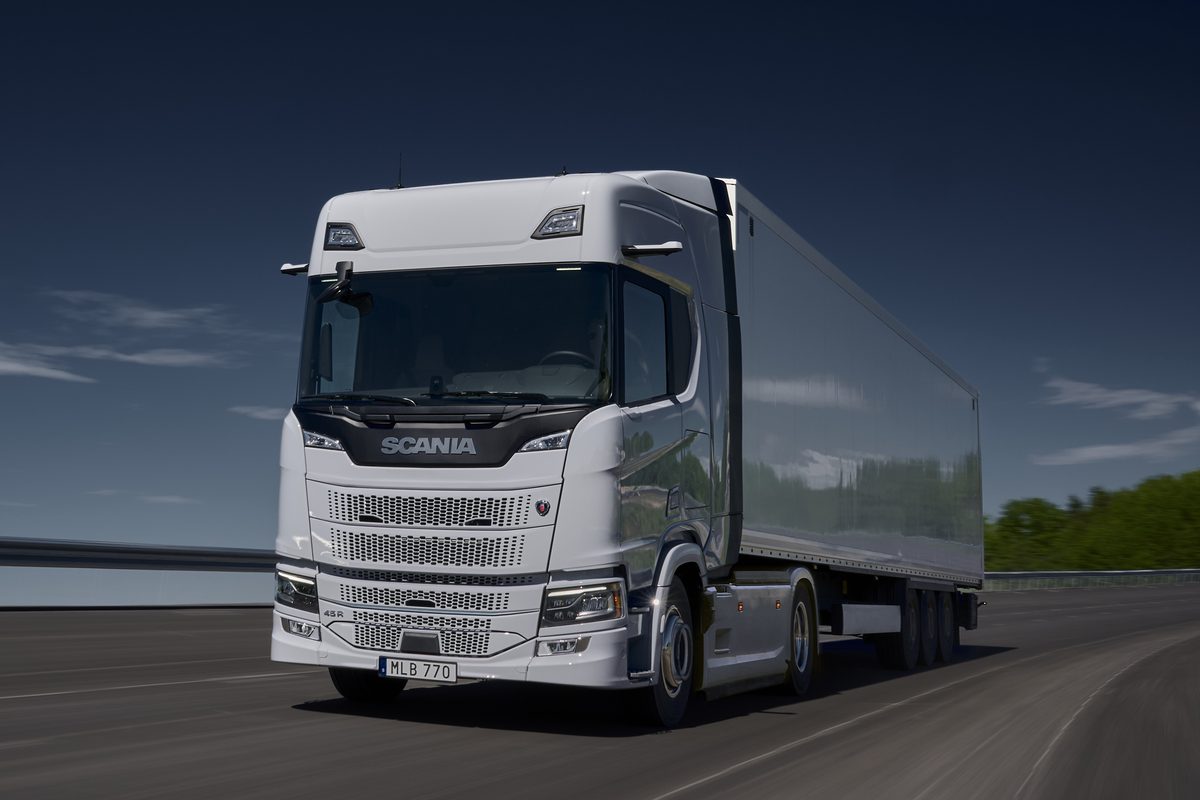 Scania R-series electric