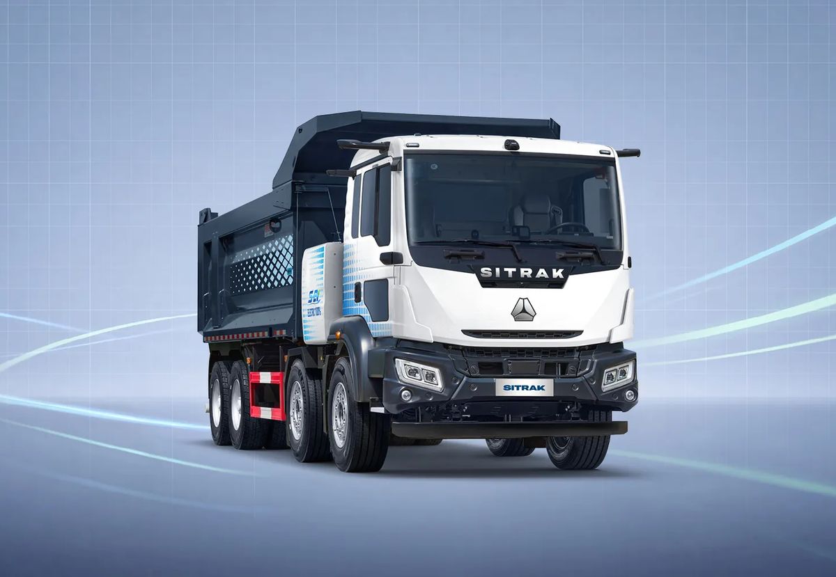 SITRAK 8×4 Battery-Electric Tipper